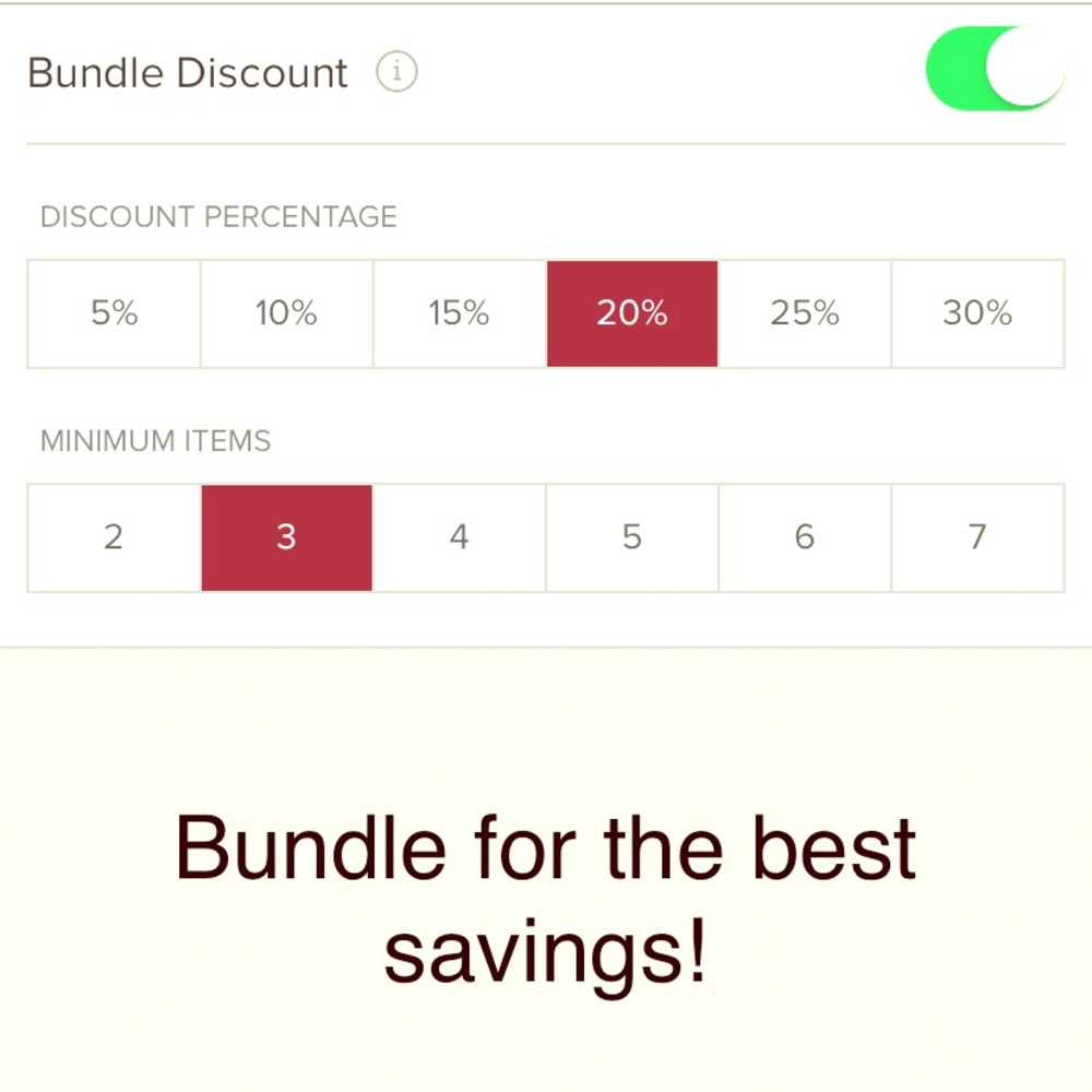 Bundle discount 🎁💃